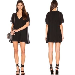 SHOW ME YOUR MUMU Juana tassel black tunic‎ dress Size Small